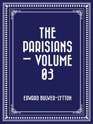 cover image of The Parisians — Volume 03